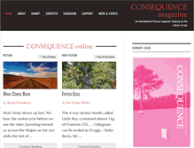 Tablet Screenshot of consequencemagazine.org